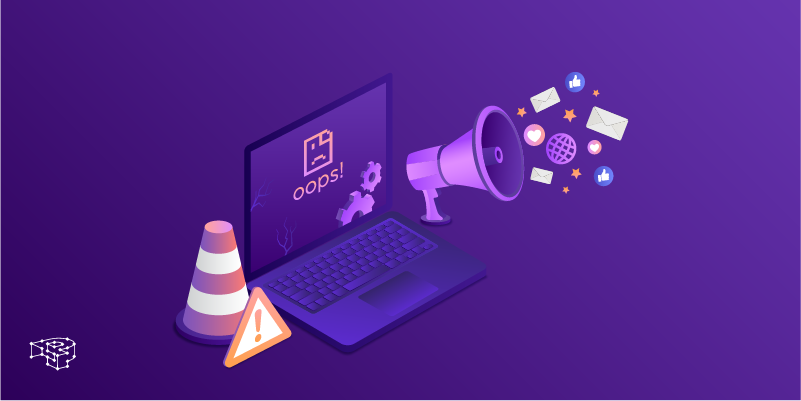 Website downtime can ruin your marketing effort