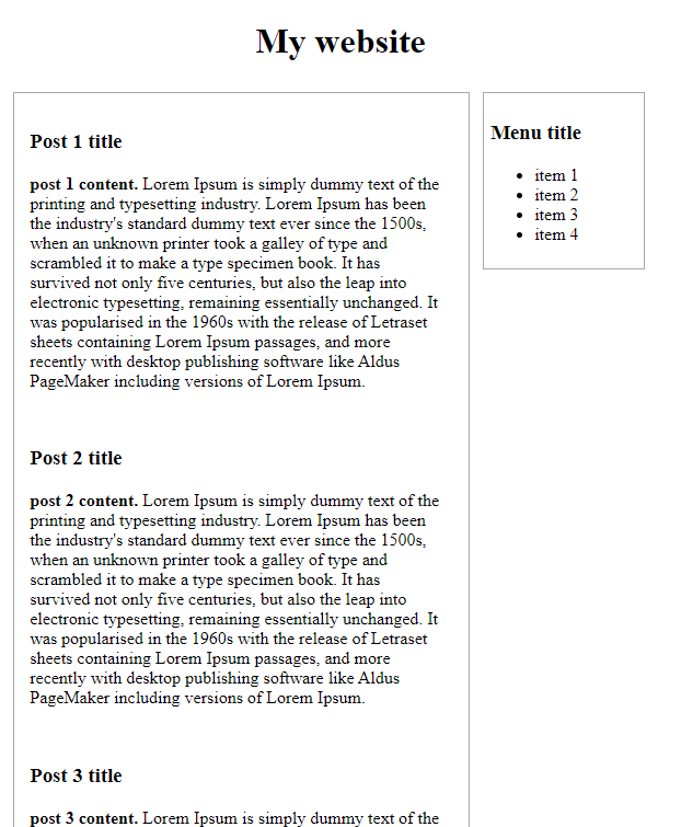 a responsive web page that works on a mobile
