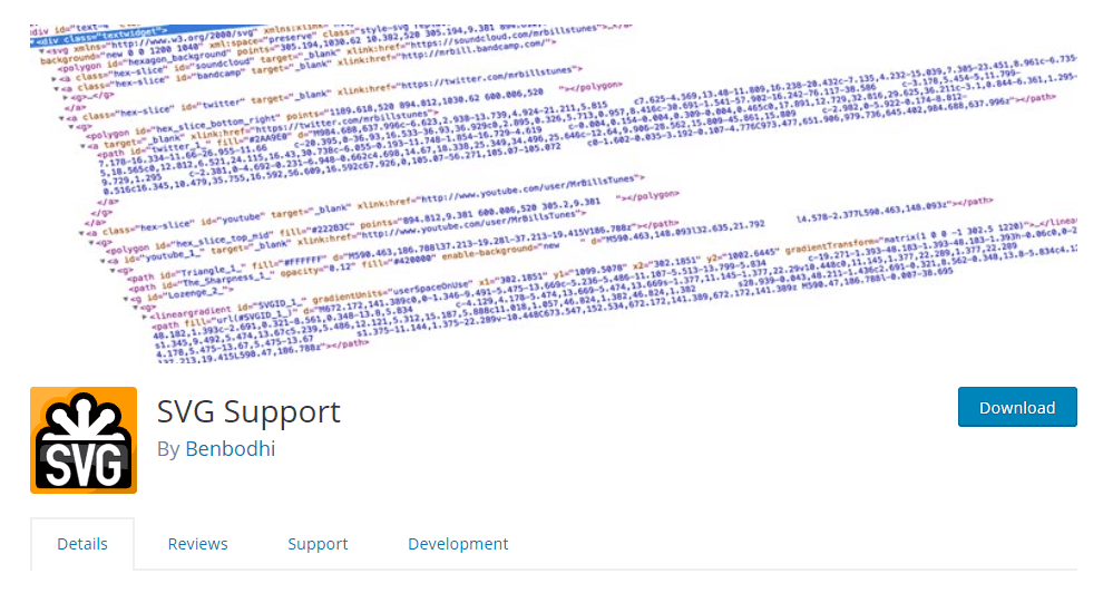 svg plugin for wordpress