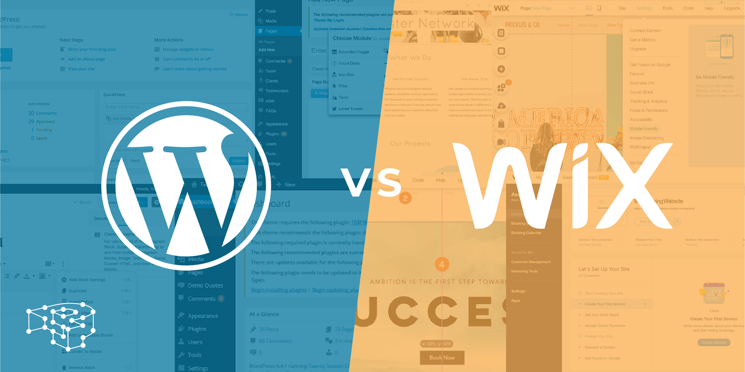 WordPress vs Wix … Which one is Better (1)