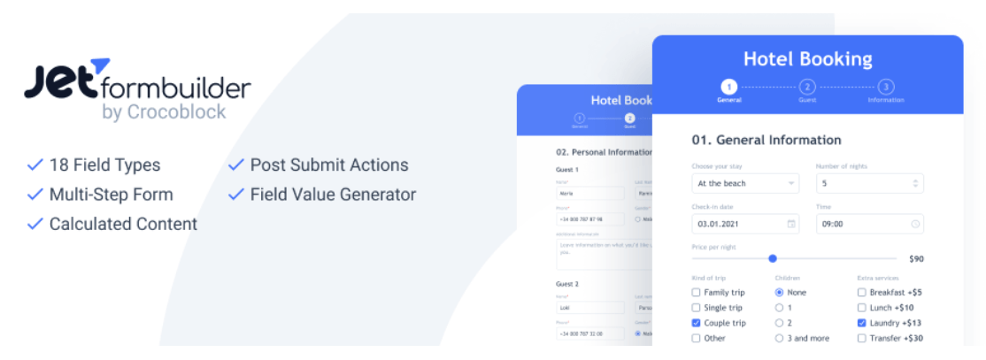 WordPress Automation Plugins To Boost Productivity: JetFormBuilder